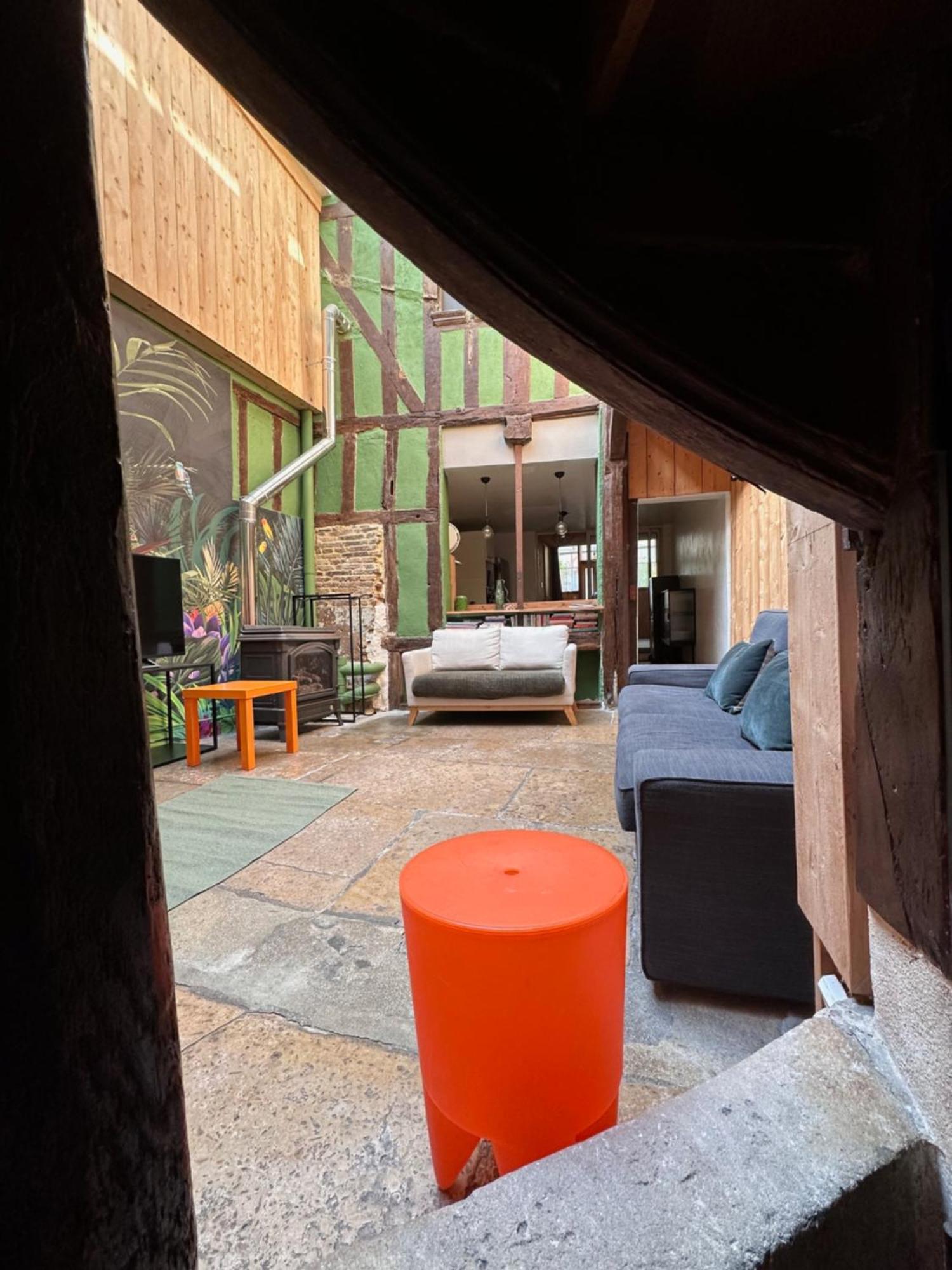 Maison Atypique En Centre-Ville Troyes Eksteriør bilde