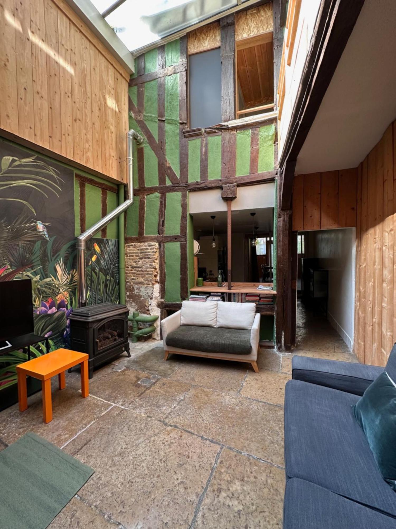 Maison Atypique En Centre-Ville Troyes Eksteriør bilde